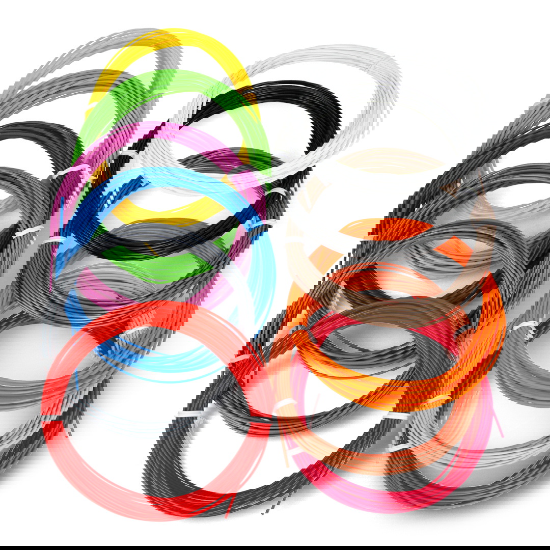 Zestaw filamentów Rosa3D PLA 1,75mm - basic colours - 12x10m